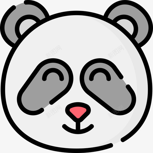 熊猫熊地球母亲第四天线性颜色图标svg_新图网 https://ixintu.com 四天 地球 母亲 熊猫熊 猫熊 第四 线性 颜色