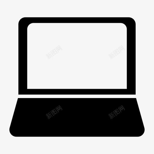 笔记本电脑在线技术图标svg_新图网 https://ixintu.com 在线 工作 技术 笔记本电脑
