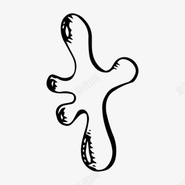 飞溅斑点水滴图标图标