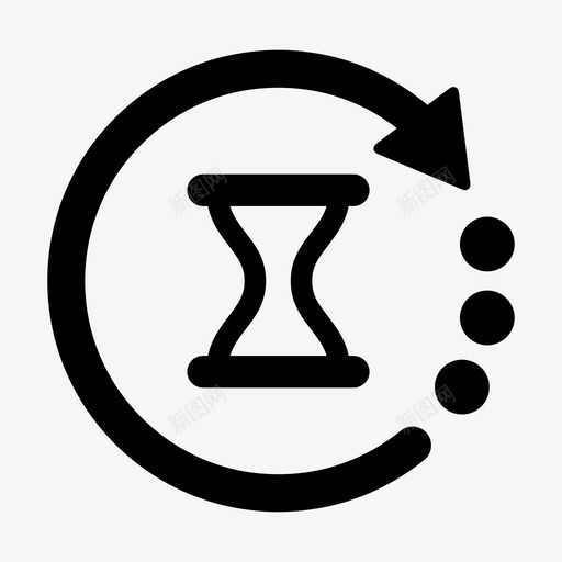时间时钟历史图标svg_新图网 https://ixintu.com 历史 时钟 时间 时间管理 沙漏 计时器