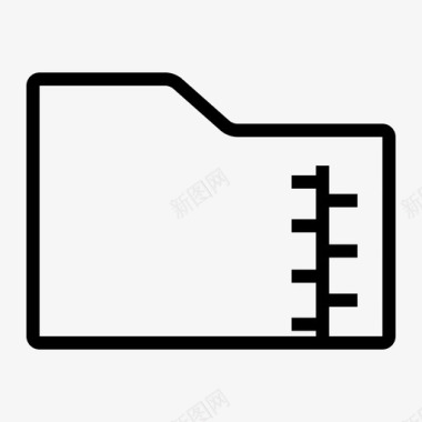 文件夹zip文档zip文件夹图标图标