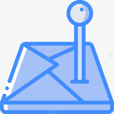邮件行动和提醒2蓝色图标图标