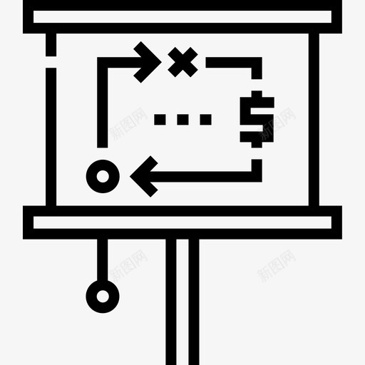 战略营销86线性图标svg_新图网 https://ixintu.com 战略 线性 营销86