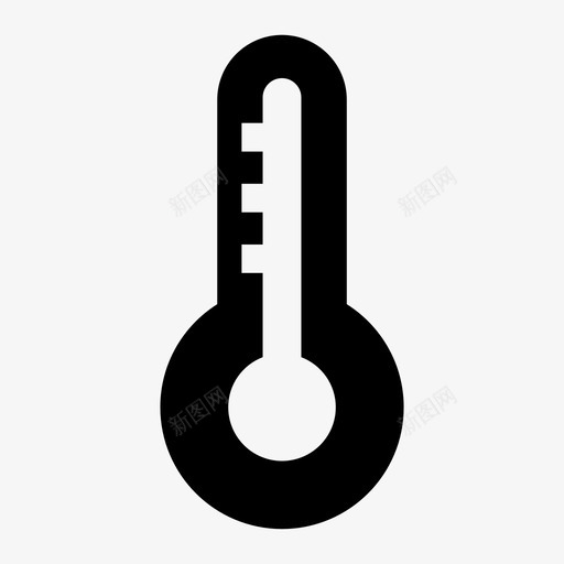 体温计发烧医疗图标svg_新图网 https://ixintu.com 体温计 医疗 发烧 天气 温度