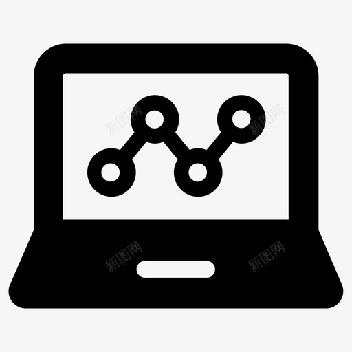 分析数据图表图标svg_新图网 https://ixintu.com 分析 分析图 图表 报告 数据 电脑 笔记本 统计