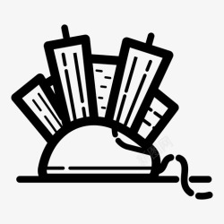 icon会议室3点击后鼠标3d建筑图标高清图片