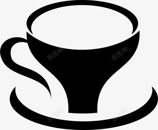 咖啡杯子饮料图标svg_新图网 https://ixintu.com 咖啡 杯子 饮料 马克