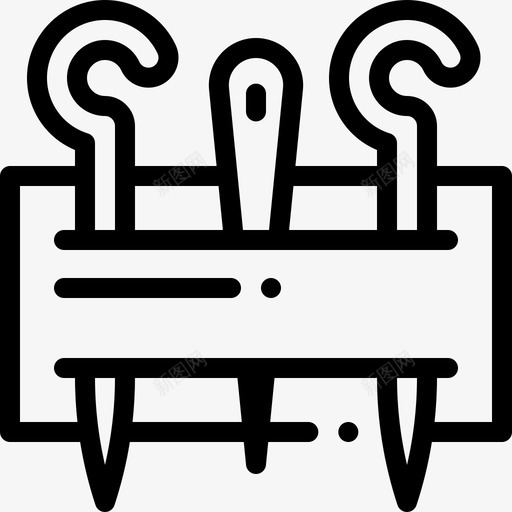 缝纫手工艺品5线状图标svg_新图网 https://ixintu.com 手工艺品 线状 缝纫