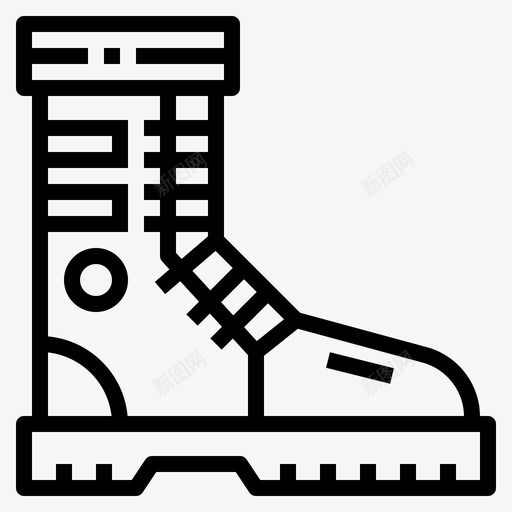靴子衣服鞋类图标svg_新图网 https://ixintu.com 彩弹 衣服 靴子 鞋子 鞋类