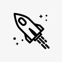 教育技术航天器飞行器天文图标高清图片