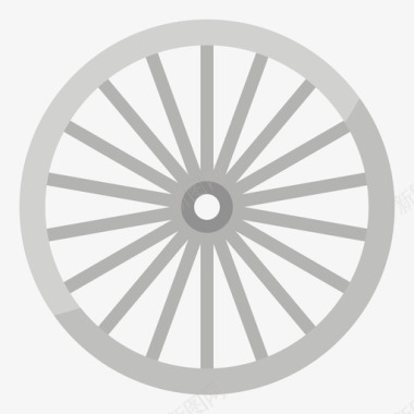 轮胎自行车27瘪了图标图标