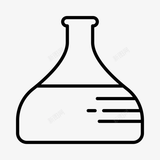 化学锥形烧瓶实验室图标svg_新图网 https://ixintu.com 化学 实验室 实验室仪器 科学 锥形烧瓶