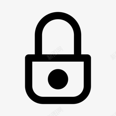 挂锁密码用户界面图标图标