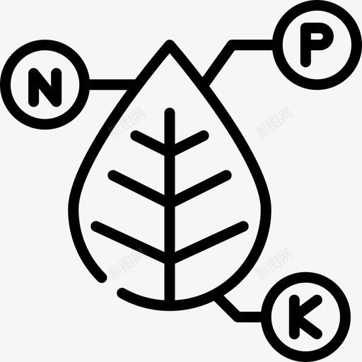 NPK智能农场15线性图标svg_新图网 https://ixintu.com NPK 农场 智能 线性