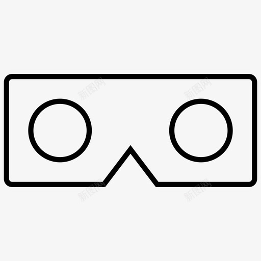 虚拟现实眼镜纸板虚拟现实图标svg_新图网 https://ixintu.com 纸板 虚拟现实 虚拟现实眼镜 虚拟现实锋利