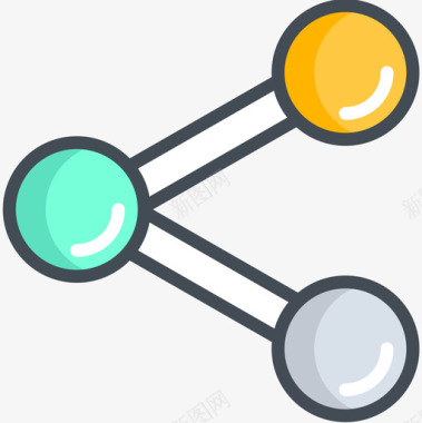 分享博客5双色图标图标