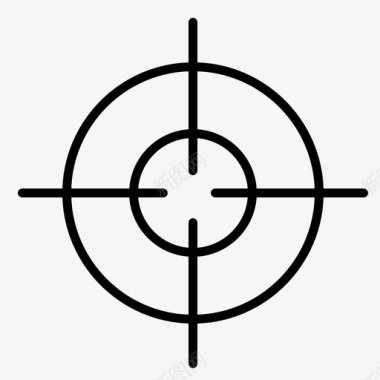 目标十字线界面图标图标