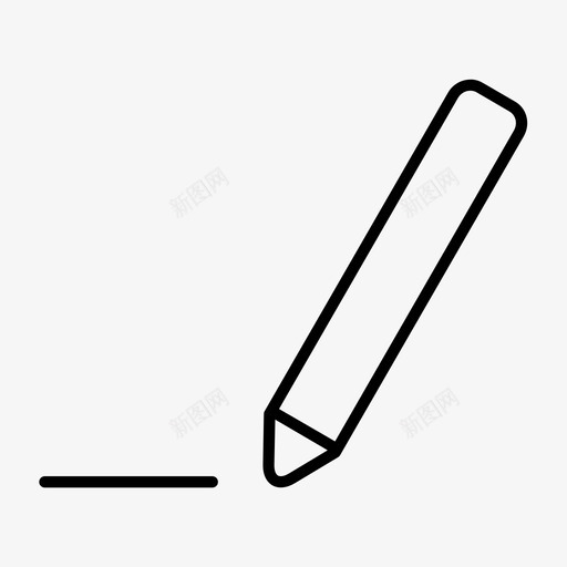 编辑创作图标svg_新图网 https://ixintu.com 交流 创作 绘图 编辑 设计 铅笔