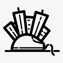 icon会议室3点击后鼠标3d建筑图标高清图片