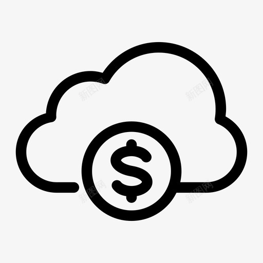 虚拟货币设备收入图标svg_新图网 https://ixintu.com 价值 办公室 收入 虚拟 设备 货币