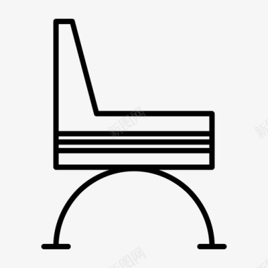 椅子办公椅家具图标图标