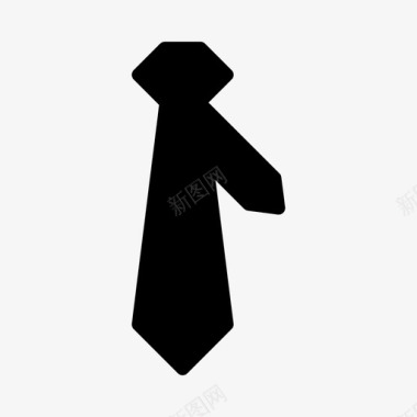 领带商务布料图标图标