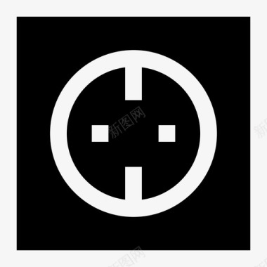 电子设备插座插座标志符号图标图标