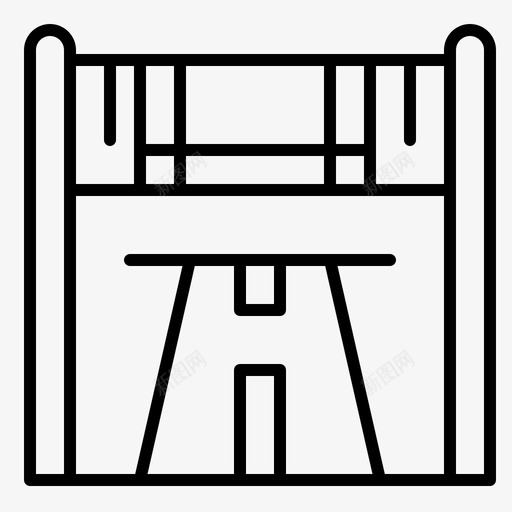 检查点比赛道路图标svg_新图网 https://ixintu.com 出发点 动机常规大纲 检查点 比赛 道路