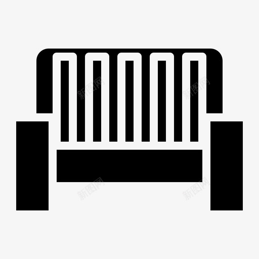 沙发干净图标svg_新图网 https://ixintu.com 华丽 家具 家具坚固 干净 整洁 沙发 设计