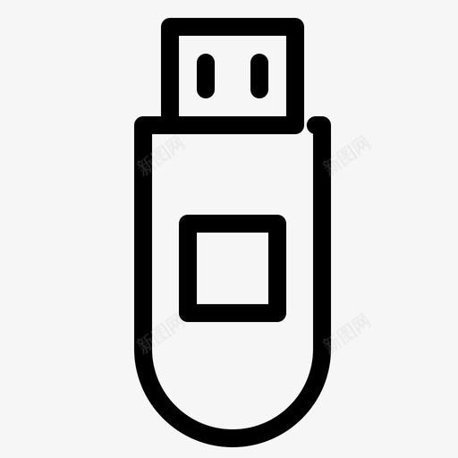 usb数据存储图标svg_新图网 https://ixintu.com U盘 usb 存储 摄影棚虚线 数据