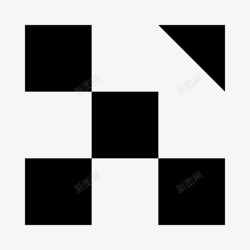 抽象标记几何菱形图标svg_新图网 https://ixintu.com 几何 实心2 形状 抽象 抽象标记 正方形 菱形