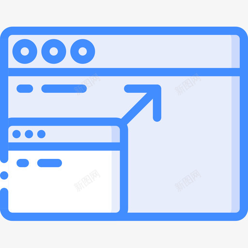 放大响应式35蓝色图标svg_新图网 https://ixintu.com 响应 放大 蓝色 设计