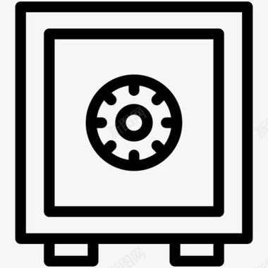 银行金融金融安全图标图标