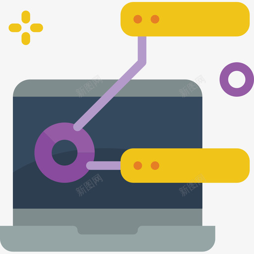 统计数据科学13扁平图标svg_新图网 https://ixintu.com 扁平 数据 科学 统计