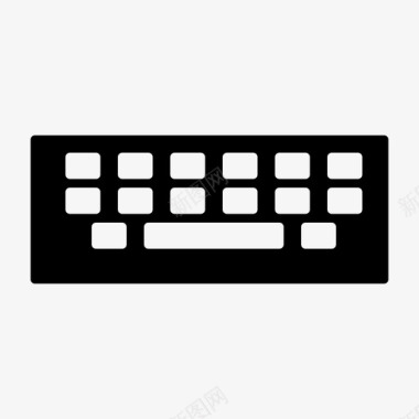 键盘打字工作图标图标