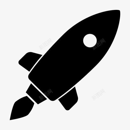 火箭助推教育图标svg_新图网 https://ixintu.com 使命 创业 助推 教育 火箭 科学 网络图标