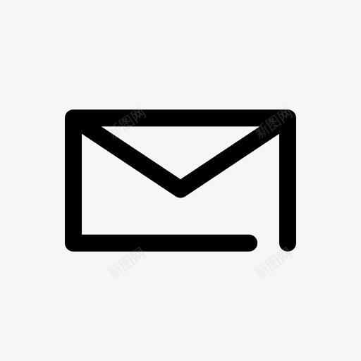 电子邮件信封邮件图标svg_新图网 https://ixintu.com 信封 发送 电子邮件 线性签名 邮件