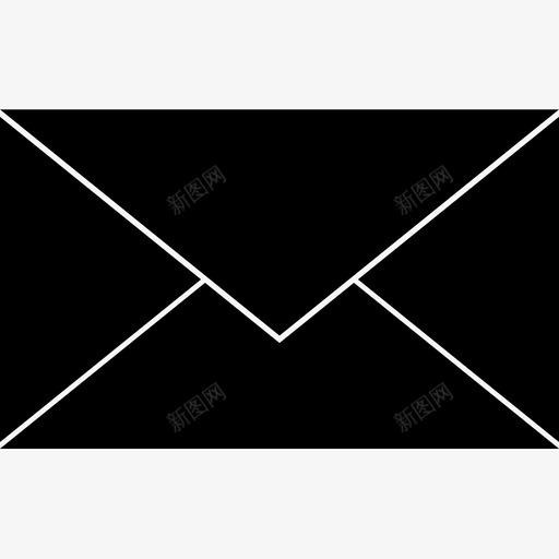 信封信图标svg_新图网 https://ixintu.com 信封