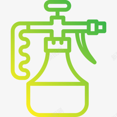喷洒园艺工具11坡度图标图标