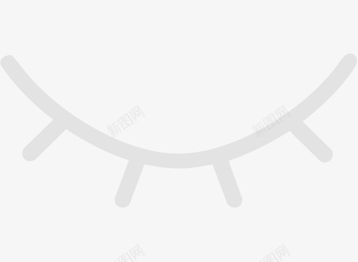 闭眼svg_新图网 https://ixintu.com 闭眼