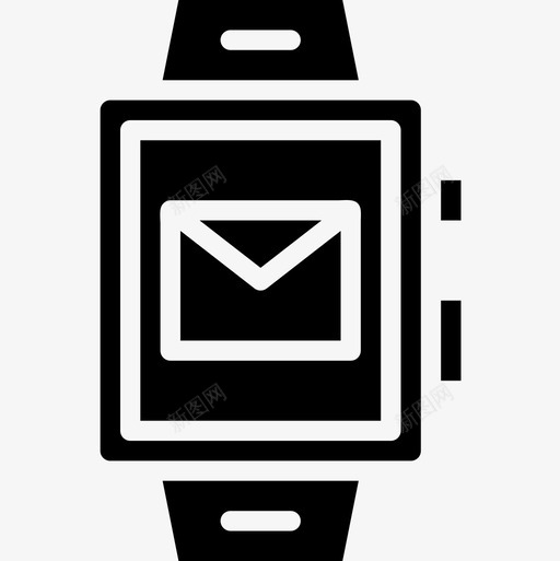 智能手表用户界面智能手表2固态图标svg_新图网 https://ixintu.com 固态 手表 智能 用户界面