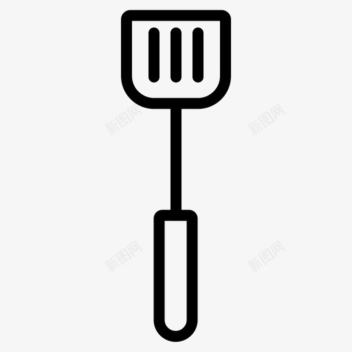 抹刀厨师烹饪图标svg_新图网 https://ixintu.com 厨师 厨房 大纲 抹刀 晚餐 烹饪