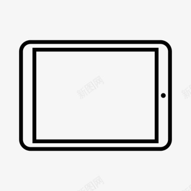 平板电脑ipadpro图标图标