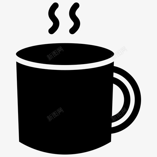 咖啡杯休息时间咖啡休息图标svg_新图网 https://ixintu.com 休息 咖啡 咖啡杯 时间
