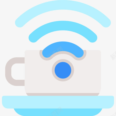 Wifi咖啡厅98平坦图标图标