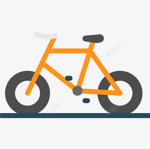自行车运输2平板图标svg_新图网 https://ixintu.com 平板 自行车 运输