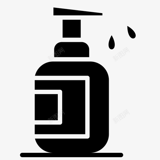 采购产品瓶子美容化妆品图标svg_新图网 https://ixintu.com 产品 分配器 化妆品 卫生 固体 理发师 瓶子 美容 肥皂 采购