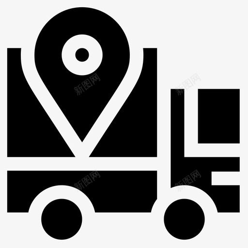 卡车装运6装满图标svg_新图网 https://ixintu.com 卡车 装满 装运6