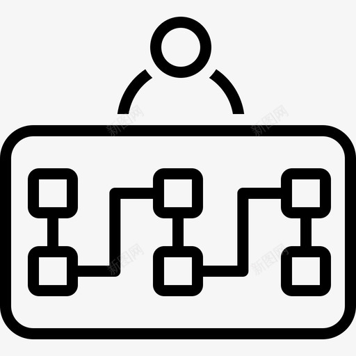 计划剪贴板营销图标svg_新图网 https://ixintu.com 剪贴板 战略 方案 营销 计划