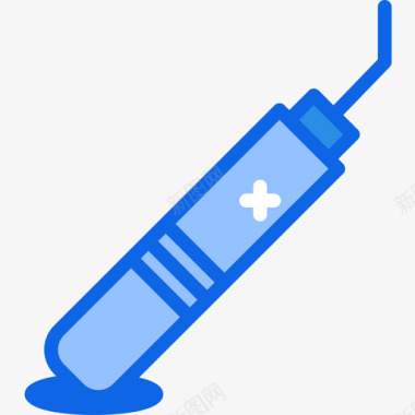 工具牙科13蓝色图标图标